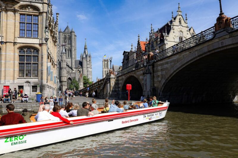 Ghent: 40 Minute Medieval Center Guided Boat Tour - Key Points