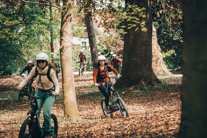 Ghent guided offroad tour by e-scooter - Exploring the Modern Ghelamco Arena and Its Lively Atmosphere