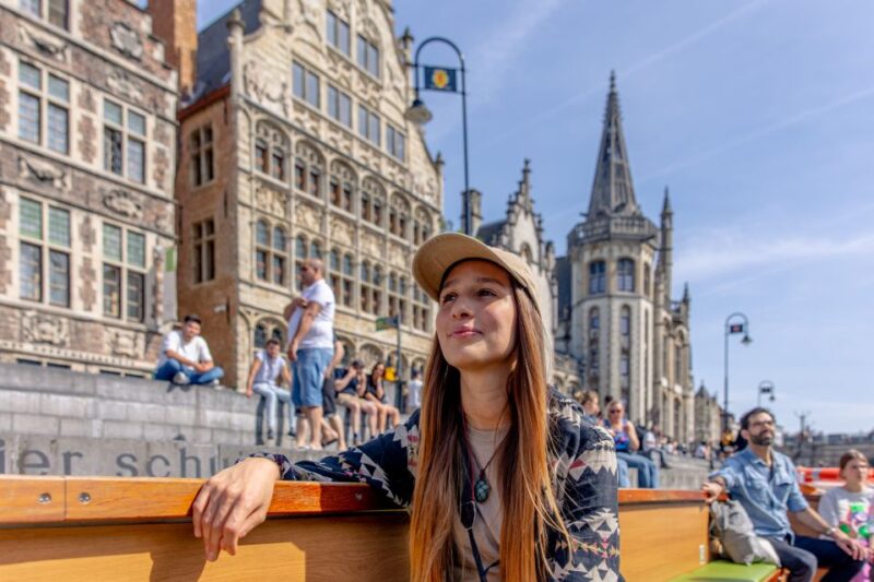 Ghent: Hop-on Hop-off Water-Tramway - Starting Points and Easy Access