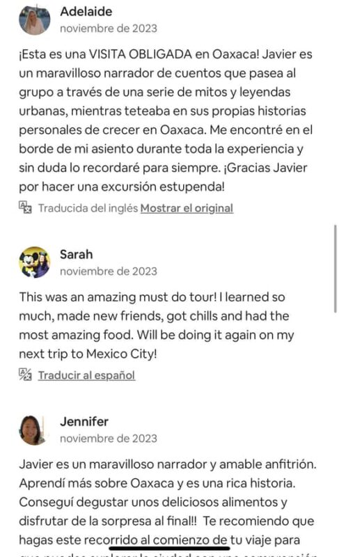 Ghost and legend tour in downtown Oaxaca with dinner - The Final Guided Tour and Tour Closure