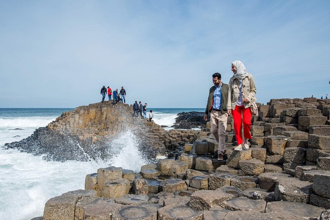 Giant's Causeway Tour Including Game of Thrones Locations - Portaneevy Viewpoint at Carrick-a-Rede Rope Bridge