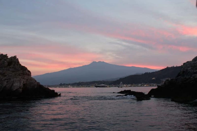 Giardini Naxos Taormina: Dolphin Watching Sunset Tour - Sunset Views Over Etna and the Coastline