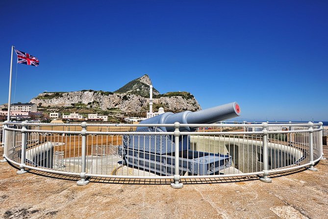 Gibraltar Inside Out Extended Tour 2.30hrs - The Power of the 100 Ton Gun Napier of Magdala Battery