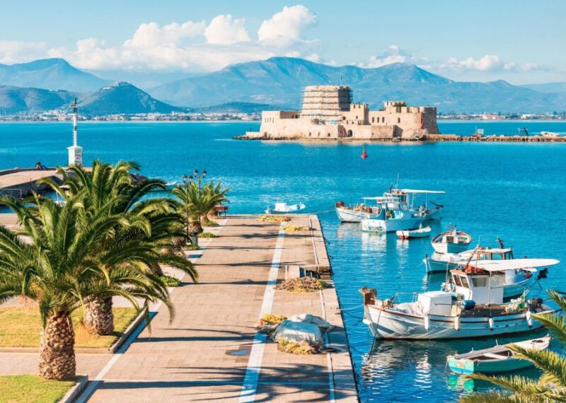 Gigantic Corinth, Mycenae, Nafplion 8-H Private Shore Trip - Explore Peloponnese’s Top Sites in Comfort and Style