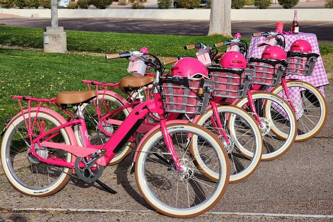 Girls Trip Pink E-Bike & Hike Tour - Optional Old Town Scottsdale Exploration