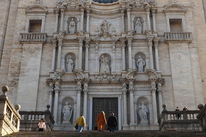 Girona History, Legends, and Food Walking Tour with food tasting - Iconic Landmark: Girona Cathedral with Architectural Diversity