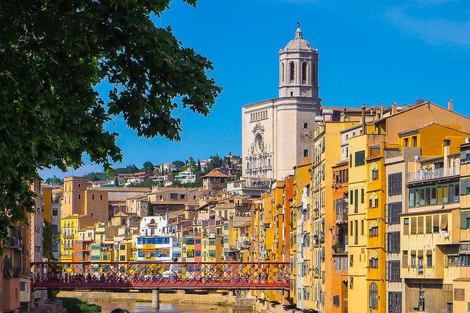 Girona History, Legends, and Food Walking Tour with food tasting - Crossing the Iconic Eiffel Bridge and Promenade Views