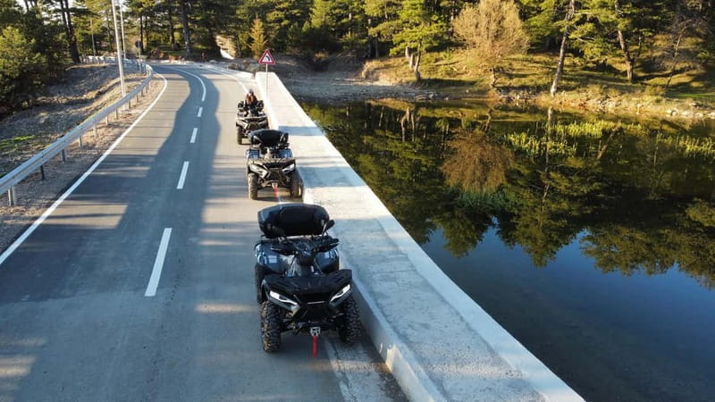 Gjinar: Quad Bikes, ATV Tour - Notable Stops: Gjinars Lake and Sunset Views