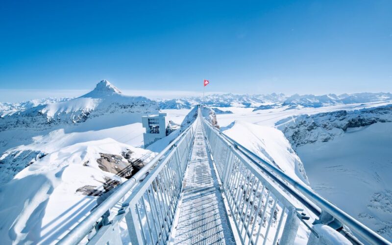 Glacier 3000: High Level Experience Private Tour - The Scenic Ride and Free Time in Montreux