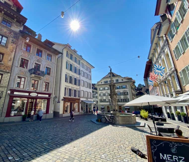 Glacier Express Swiss Alps & Lucerne Tour | From Lucerne - Exploring the Medieval Charm of Lucerne