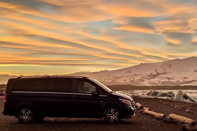 Glacier Lagoon, Diamond Beach, Black Sand Beaches and Waterfalls - Key Points