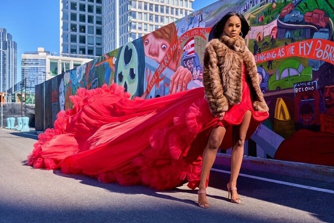 GlamEscape NYC Flying Dress Private Photoshoot Experience - GlamEscape NYC Flying Dress Private Photoshoot Experience: A Glamorous Photo Adventure in the Heart of New York City