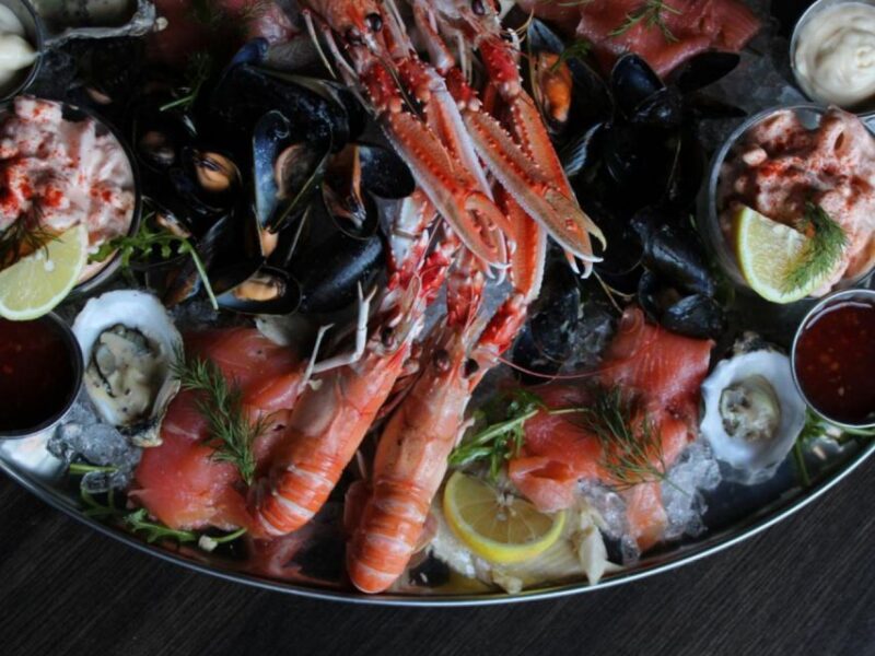 Glasgow: Luxury Seafood Platter at Scottish Restaurant - From the Heart of Merchant City to Your Plate