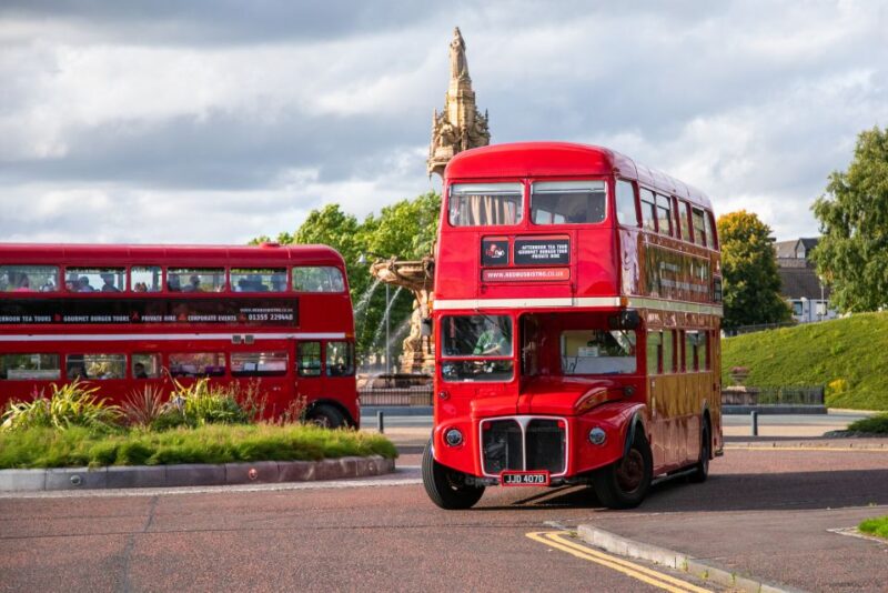 Glasgow: Vintage Bus Tour with Afternoon Tea or Gin - Explore Glasgow in Style on a Vintage Double-Decker Bus