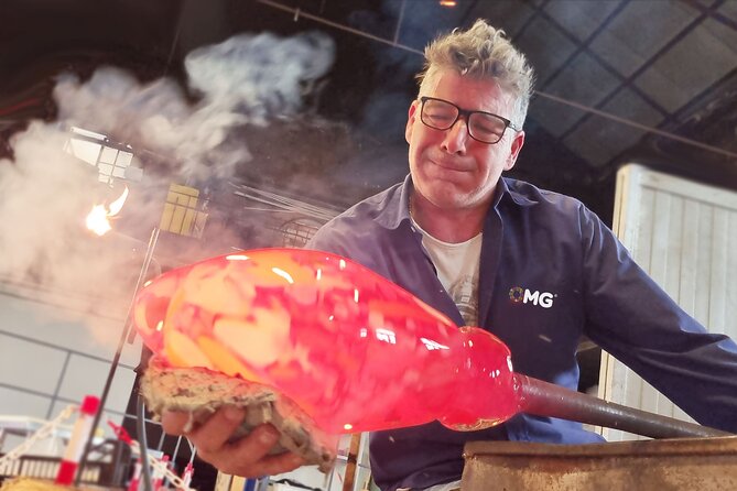 Glass Blowing Show Visit Murano Glass Factory and Showroom OMG - The Tour Itinerary: A Close Look at Murano Glassmaking