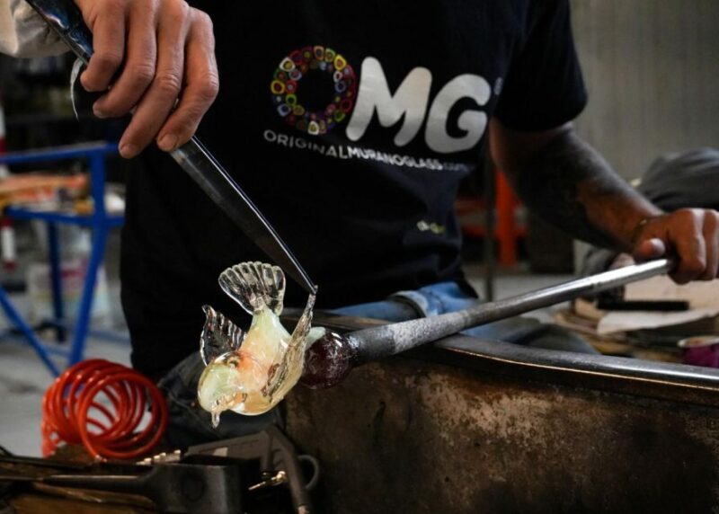 Glass Blowing Show Visit Murano Glass Factory & Showroom OMG - Discover Murano Glassmaking at Original Murano Glass OMG