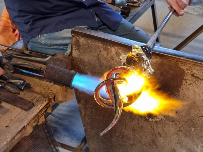 Glass Blowing Show Visit Murano Glass Factory & Showroom OMG - Explore the Extensive Murano Glass Showroom