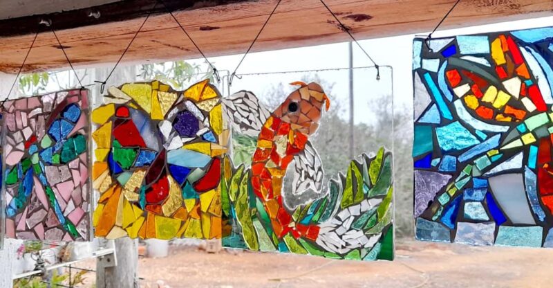 Glass on Glass Mosaic craft workshop near lagos - Meeting Points and Accessibility