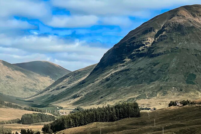 Glenfinnan Viaduct Glencoe Fort William Private Tour Glasgow - Glencoe and Rannoch Moor: Scotland’s Dramatic Landscapes