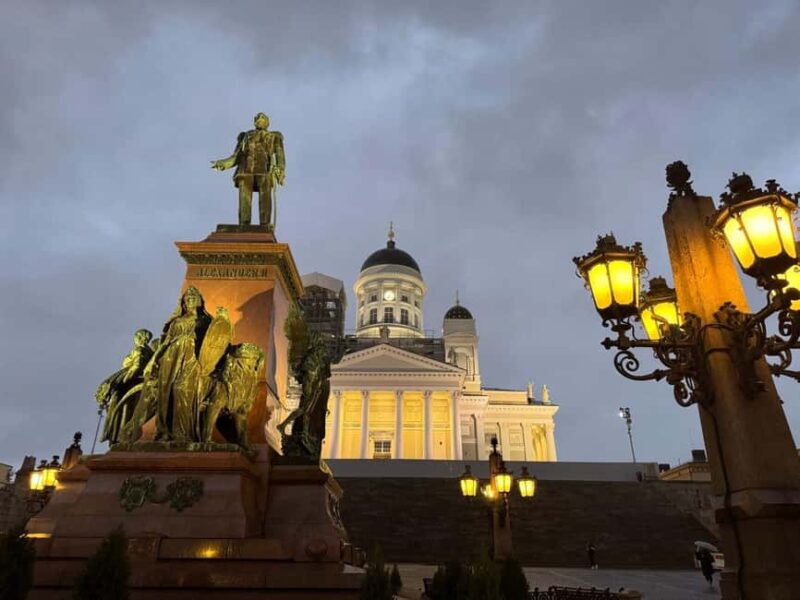 Glorious Helsinki Illuminated: Private Evening Driving Tour - Key Points