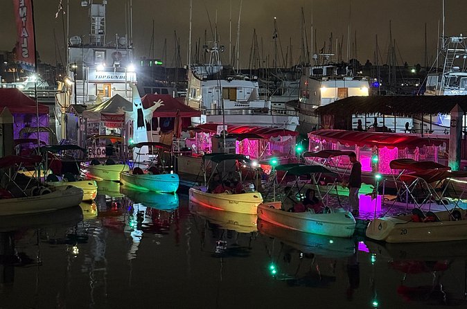 Glow Electric Boat night date experience in San Diego Bay - Meeting Point and Accessibility
