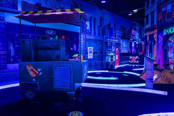 Glow In The Dark Mini Golf Course in Maribor - The Neon-Themed Mini Golf Experience in Maribor