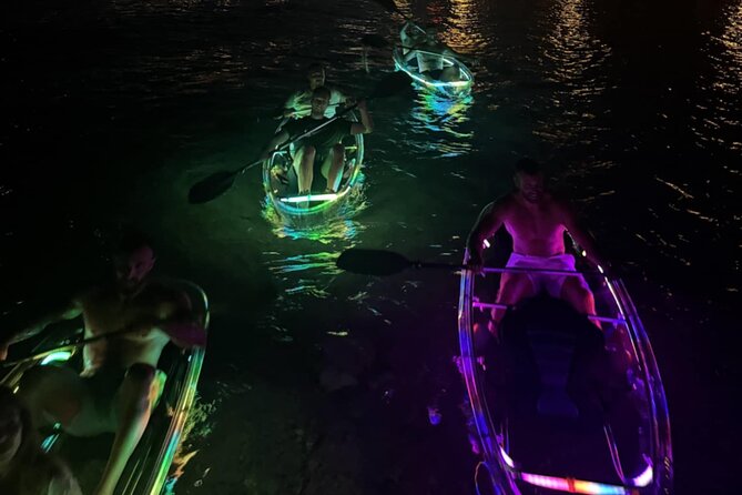 Glowing Night Kayak Tour with LED lights and Moonlight - Safety and Weather Considerations for the Night Paddle