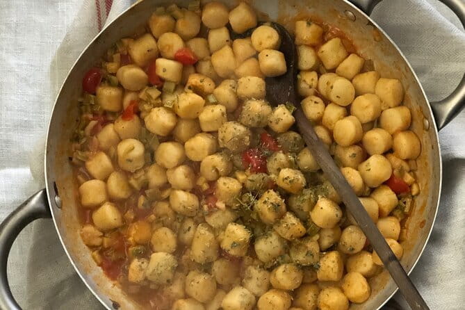 Gluten free pasta and dessert class 6 guests max - Key Points