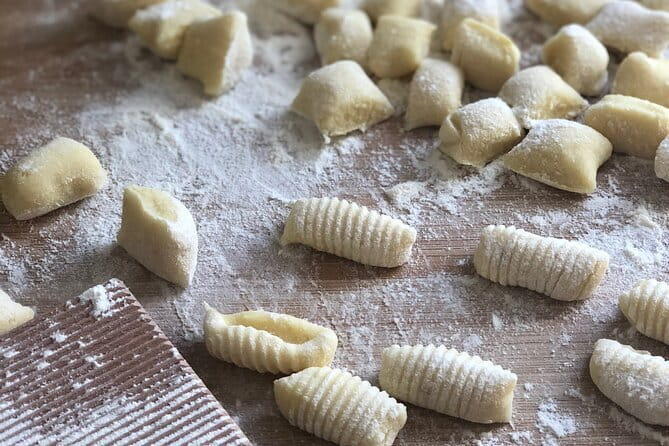 Gluten free pasta and dessert class 6 guests max - Tasting Your Creations with Wine Pairings