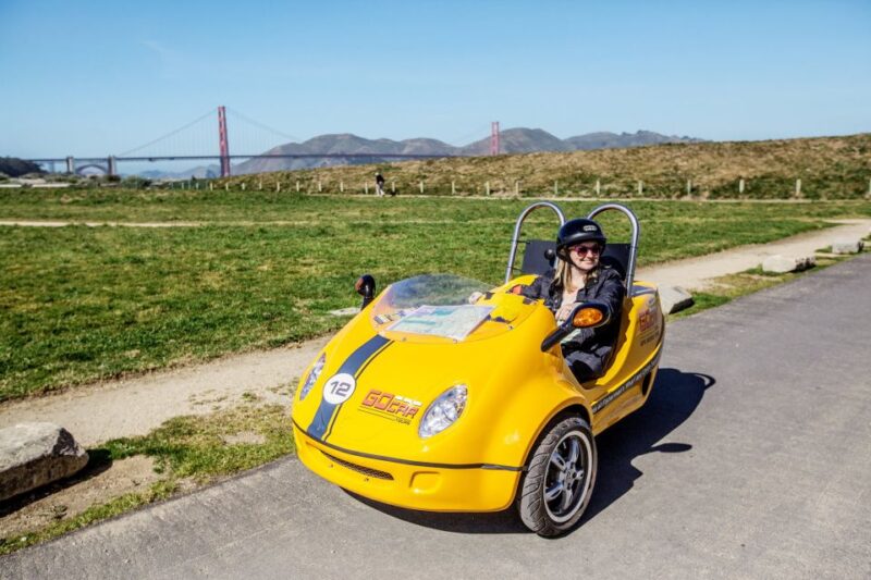 GoCar 3-Hour Tour of San Francisco's Parks and Beaches - Venturing into the Historic Presidio and Fort Mason