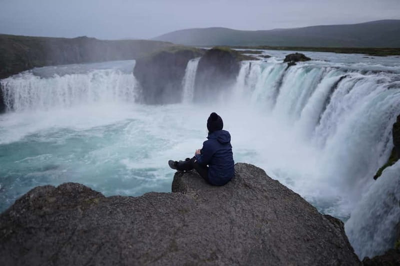 Godafoss Waterfall & Turf House Tour from Akureyri Port - Marveling at Goðafoss Waterfall