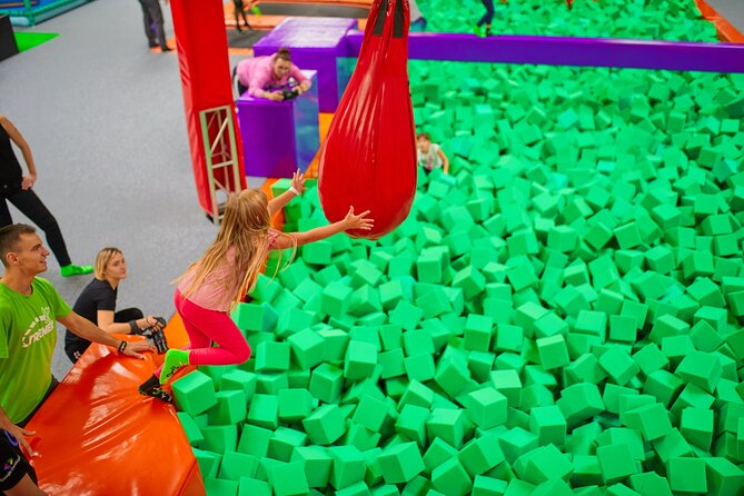 GOjump MEGAPARK Kraków-Sikorki - 1 hour Trampoline Park ticket - What Attractions Are Included at GOjump Kraków-Sikorki?