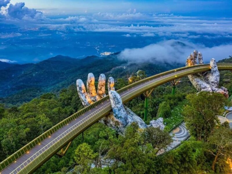 Golden Bridge-BaNa Hills by Private Car From Hoi An/Da Nang - Savoring a Buffet Lunch and Exploring the French Village