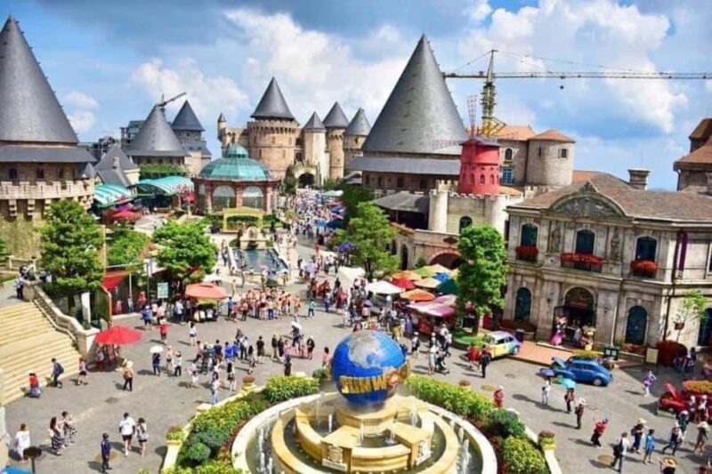 Golden Bridge & BaNa Hills by Private Car Hoi An/DaNang - Adventure and Entertainment at SunWorld