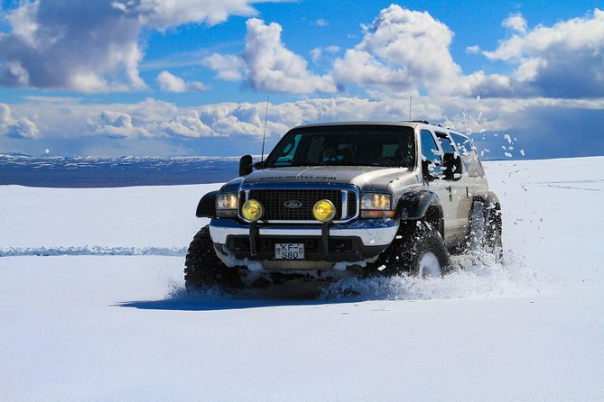 Golden Circle Glacier Super Jeep Tour / guided private tour - Private Tour for Up to 10 People with Hassle-Free Reykjavik Pickup