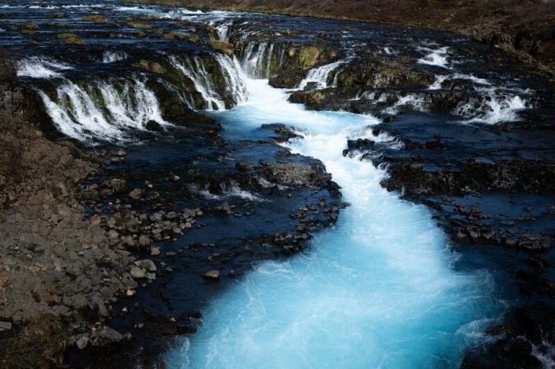 Golden Circle Tour with Brúarfoss, Faxafoss and Fontana Spa - Discovering Brúarfoss: Iceland’s Blue Water Waterfall