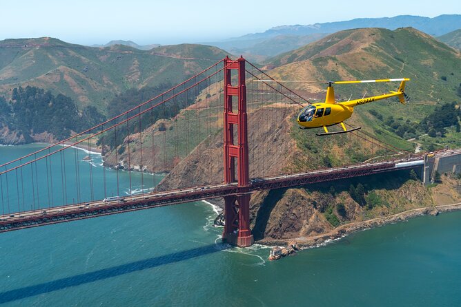 Golden Gate Helicopter Adventure - The Tour Starts at Mill Valley’s Redwood Highway Meeting Point