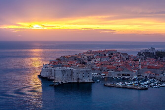 Golden hour SUNSET CRUISE from Dubrovnik Old Town - Key Points