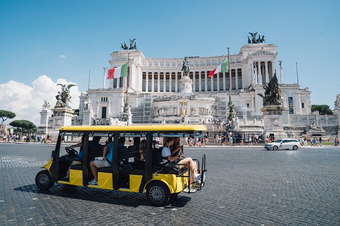 Golf Cart Driving Tour: Rome Express in 1.5 hrs - How the Tour Starts at V. Monterone, 19 in the Heart of Rome