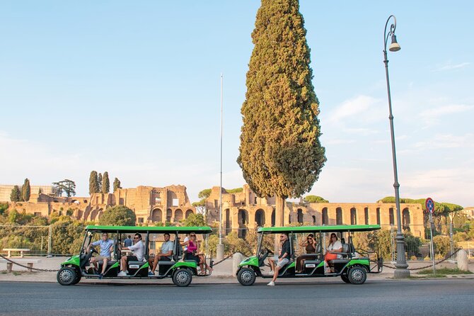 Golf Cart Odyssey in Rome - Exploring the Piazza Venezia and Vittoriano
