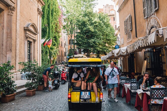 Golf Cart Small-Group Guided Tour: Rome City Highlights - Logistics, Comfort, and Accessibility