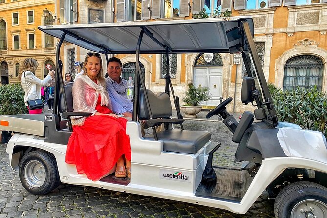 Golf Cart Tour Highlight With Local ,Hidden Gems, Gelato or Wine - Discover Rome in Comfort with a Private Golf Cart Tour