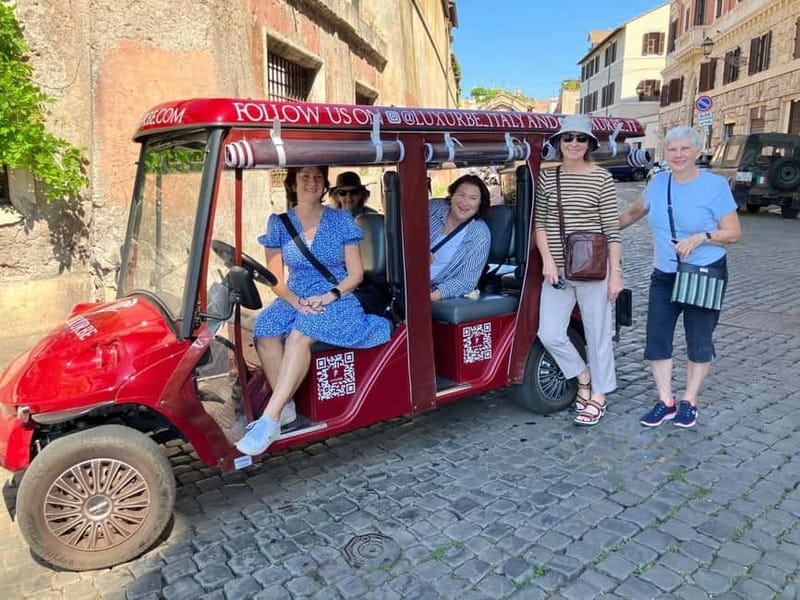 Golf Cart Tour: Highlights of Rome - Discover Rome’s Major Landmarks in 3 Hours