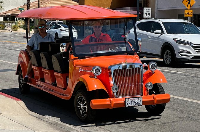 Golf Cart Tour in a 6 Passenger Cart in Palm Springs California - Downtown Palm Springs and Cultural Landmarks