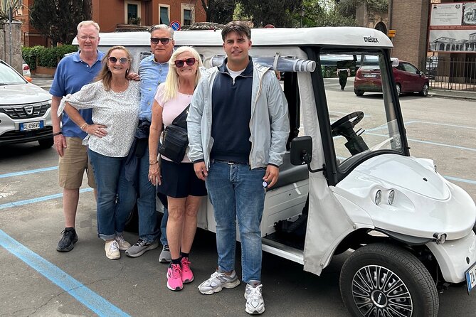 Golf Cart VIP tour of Rome with Driver and Tour Guide (3 or 5hrs) - Explore Romes Treasures by Golf Cart in Comfort and Style