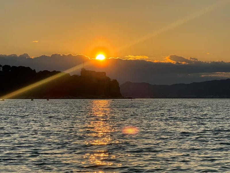 Golf Juan: Sunset Sailing Cruise with aperitif at the Island - Snorkeling in the Waters Off Sainte-Marguerite Island and Cap dAntibes