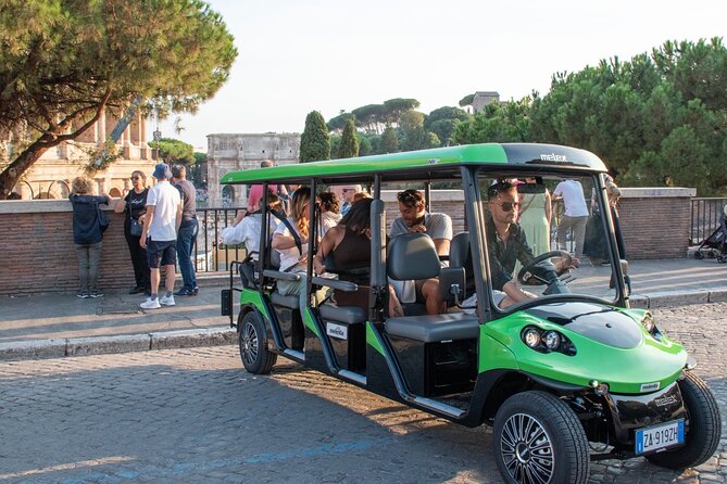 Golfcart adventure in Rome - Concluding at Campo de Fiori