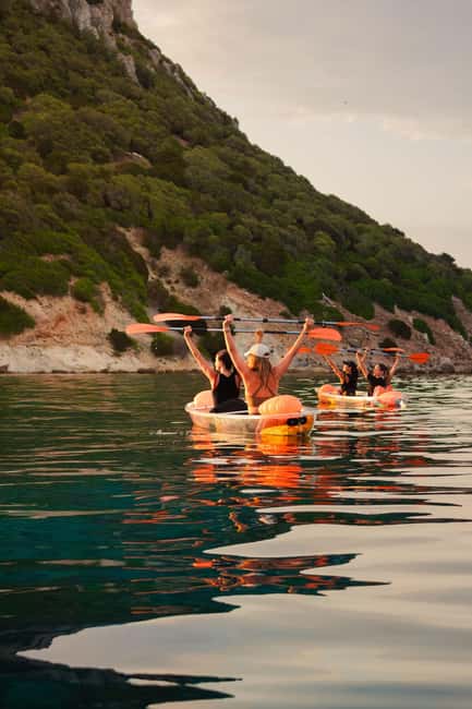 Golfo Aranci: traditional or transparent kayaks, dolphins, and aperitifs - Choosing Between Traditional and Transparent Kayaks