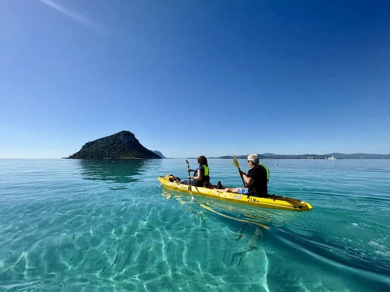 Golfo Aranci:Small group, german guided Kayak tour&Dolphins - Exciting Small Group Kayak Adventure in Golfo Aranci with Dolphin Watching