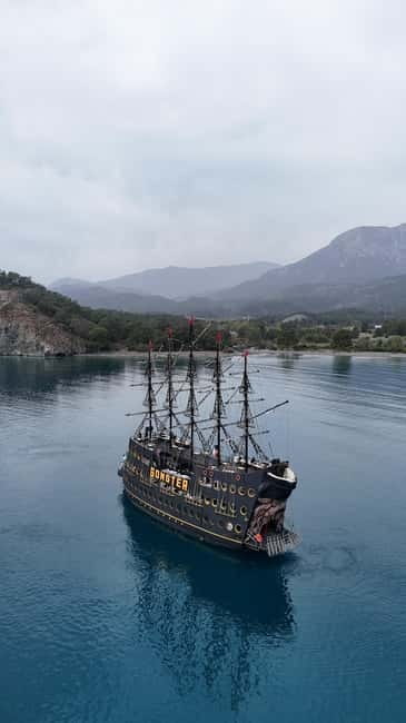 Gonster All-Inclusive Pirate Boat Trip with Transfer - The Itinerary: Swimming at Phaselis, Alacasu, and Moonlight Bay